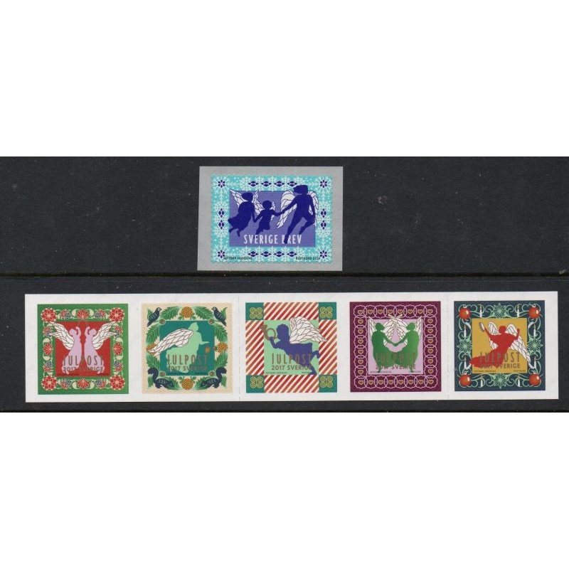 Sweden Sc 2809-2810 2017 Christmas stamp set mint NH