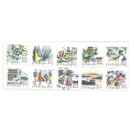 Sweden Sc  1681-1690 1988 Midsummer Celebration stamp set used