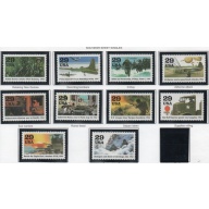 United States Sc 2838a-j 1994 World War II stamp singles mint NH